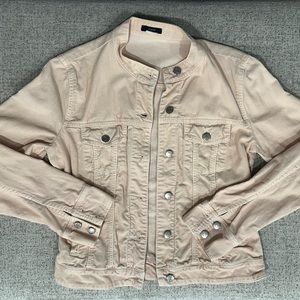 J Crew Women’s Collarless Corduroy Jacket (Apricot) - Medium